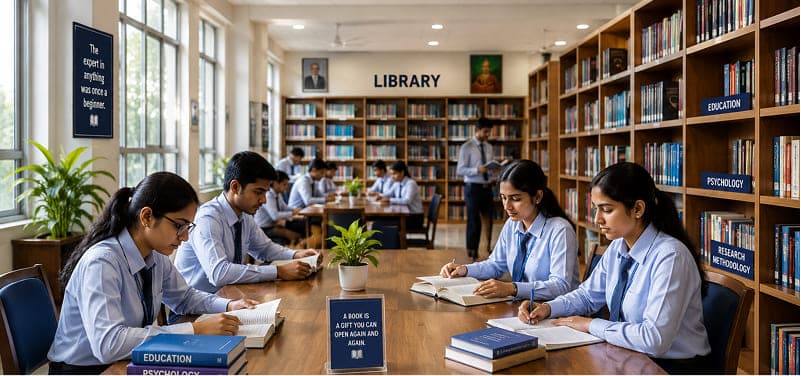 Central library reading room and research reference